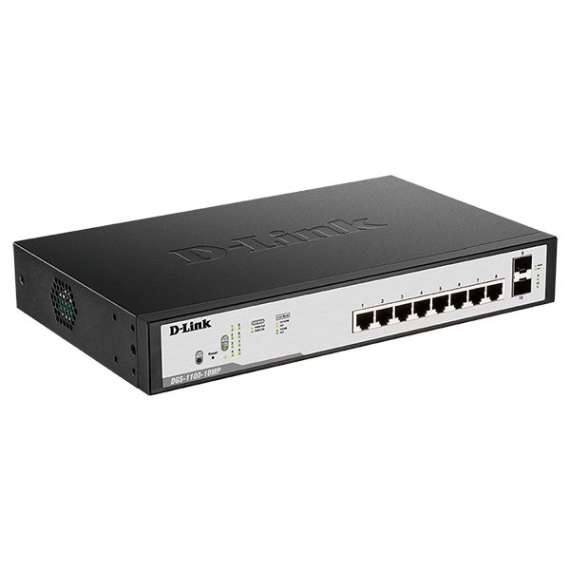 D-link DGS-1100-10MP 10-Port Gigabit PoE Smart Managed Switch