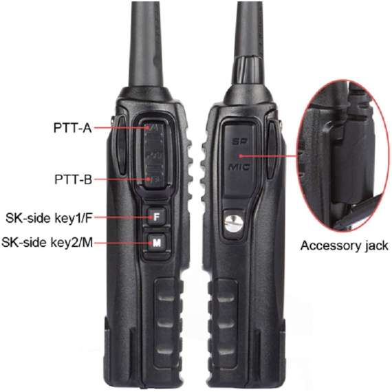 Baofeng UV-82 VHF UHF FM Transceiver Dual Band Two Way Radio (per piece), 4 image