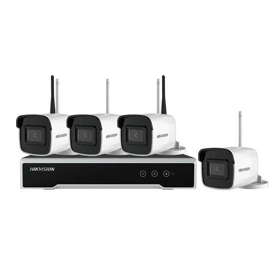 Hikvision NK44W0H-1T(WD) WITH BULLET CAMERAS NVR