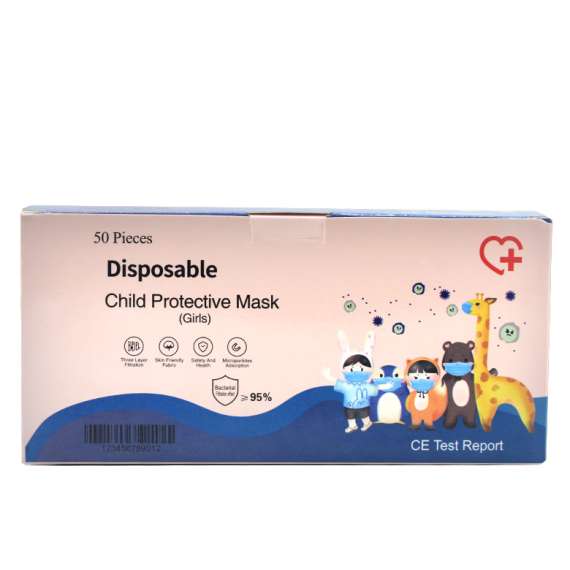 3 Ply Children Face Mask(50 Pack)