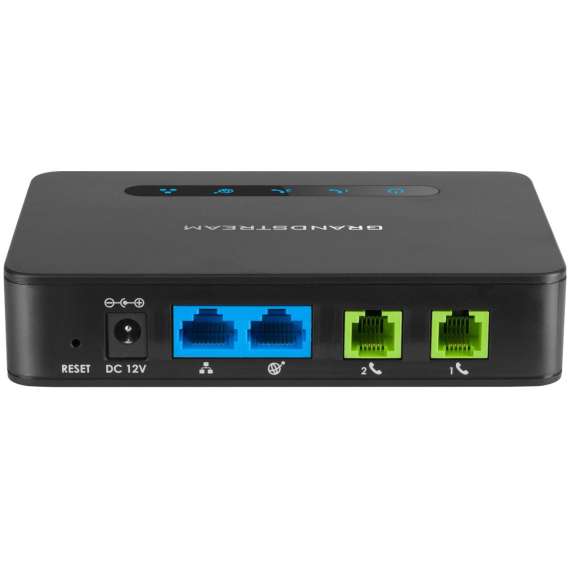 Grandstream HT812 Powerful 2-port ATA Telephone Adapter