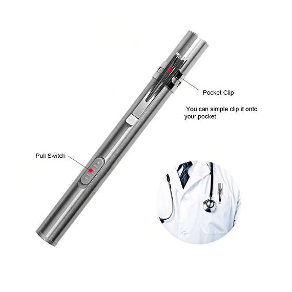 Generic Rechargeable Medical Pen Torch, 2 image