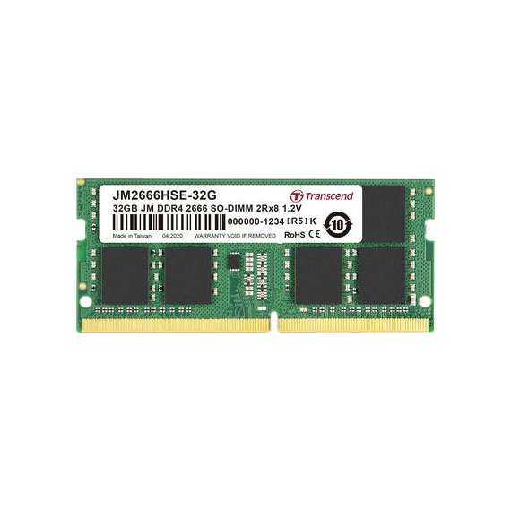 Transcend  DDR4 32GB 2666 Laptop RAM