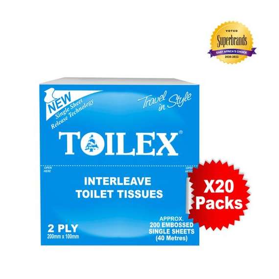 Toilex Interleave Toilet Tissues