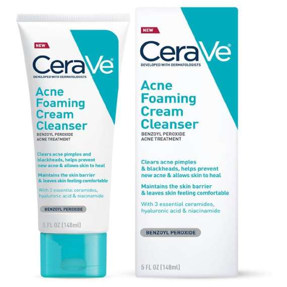 Cerave 150ml Acne Foaming Cream Cleanser