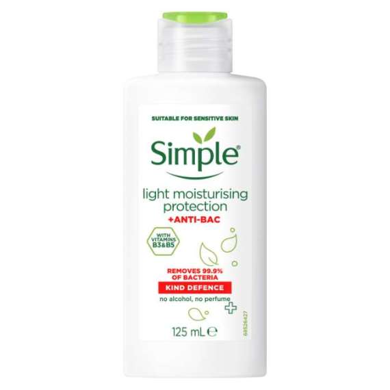 Simple Kind Defence +ANTI-BAC Light Moisturizer