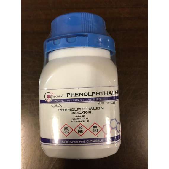 Griffchem 50g Phenophthalein PH Indicator Lab Reagent