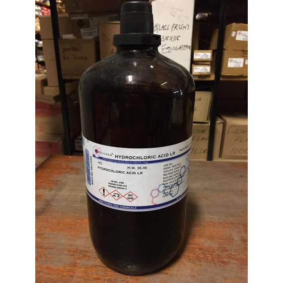 Griffchem 2.5L LR Hydrochloric Acid Lab Reagent