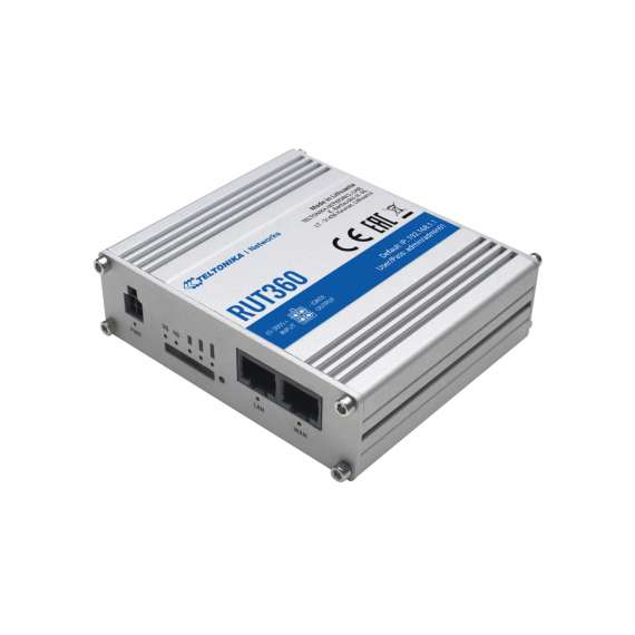 Teltonika (RUT360) LTE Cat6 Industrial Cellular Router