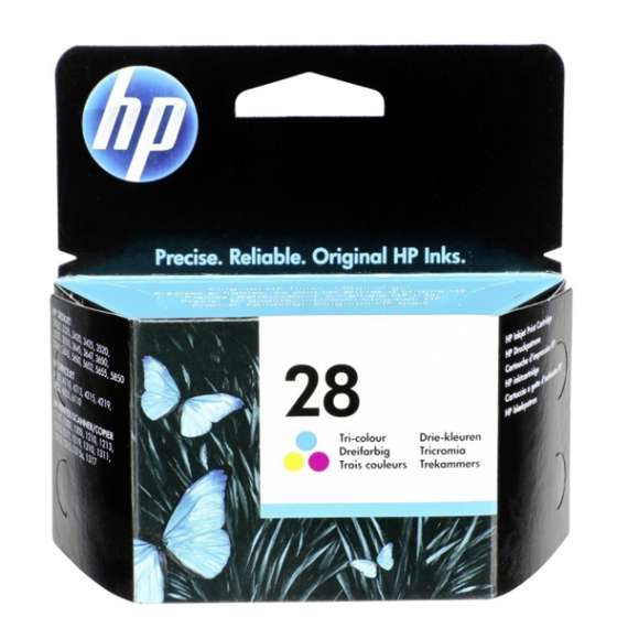 HP 28  (C8728AE) Tri-color Original Ink Cartridge