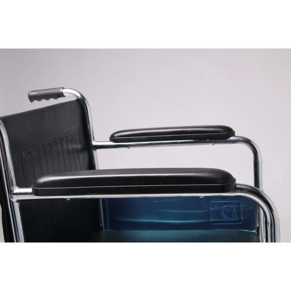 Dayang DY2609 Fixed Armrest Standard Commode Wheelchair, 8 image