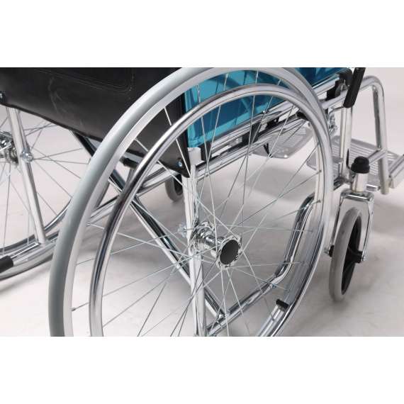 Dayang DY2609 Fixed Armrest Standard Commode Wheelchair, 7 image