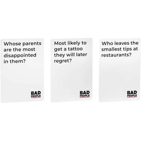 Bad People Card Game, 4 image