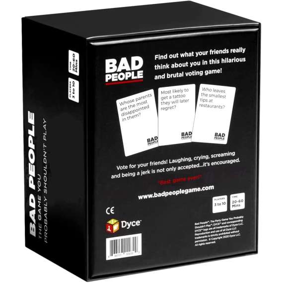 Bad People Card Game, 6 image