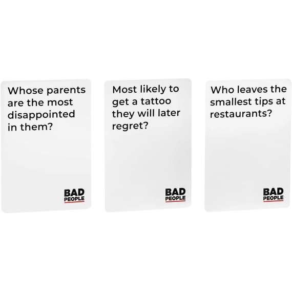 Bad People Card Game, 5 image