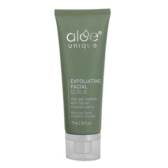 Aloe Unique Exfoliating 75ml Facial Scrub