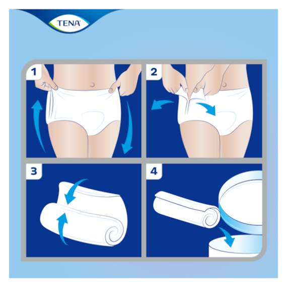 Tena XL 15Pack Adult Pant Diapers, 2 image