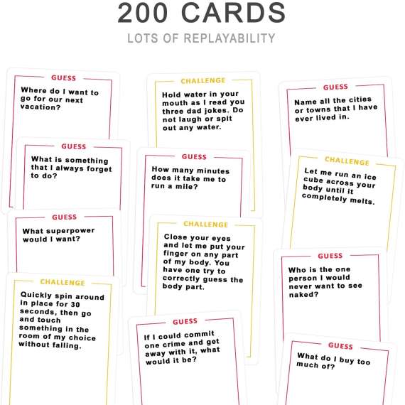 The Ultimate Game for Couples Card Game, 6 image