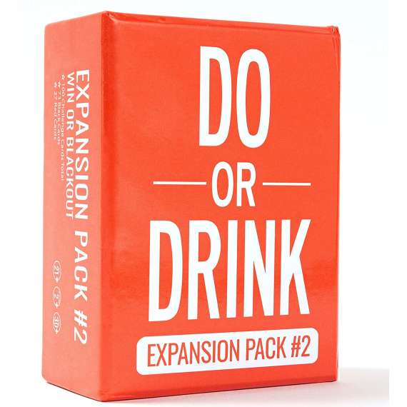 Do or Drink Party Card Game Expansion Set 2