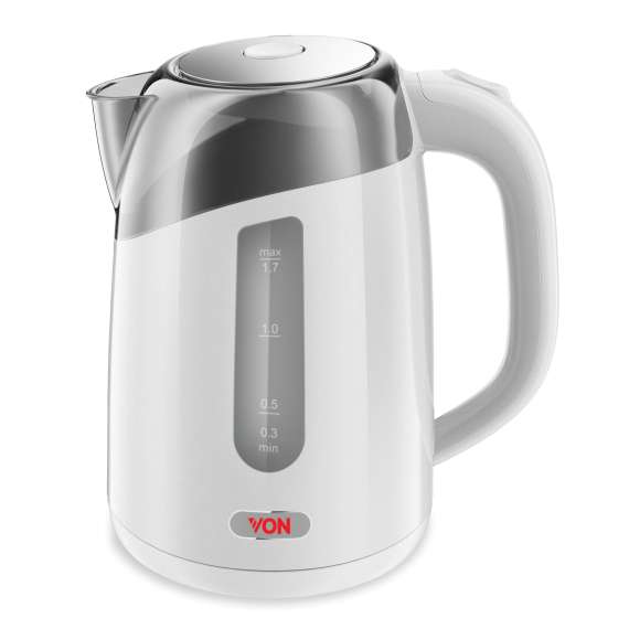 Von  VSKL17BNW 1.7L Upright Corded Kettle