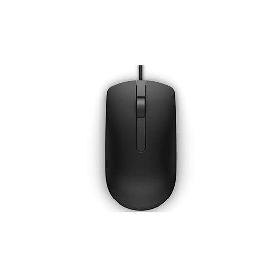 Dell MS116 Black Optical Wired Mouse, 2 image