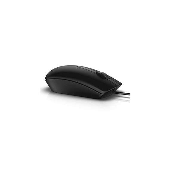 Dell MS116 Black Optical Wired Mouse, 3 image