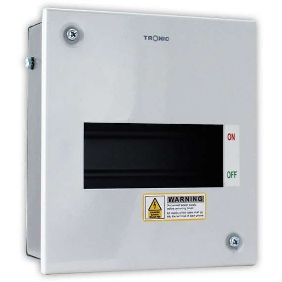 Tronic 6 Way Metal Distribution Board, 2 image
