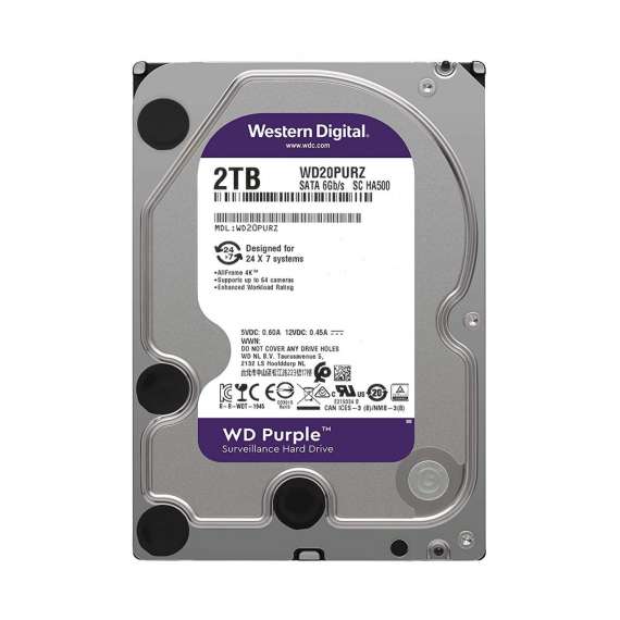 Western Digital 2TB Surveillance Hard Disk, 3 image