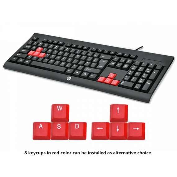 HP KM100 Gaming Keyboard + Mouse, 2 image