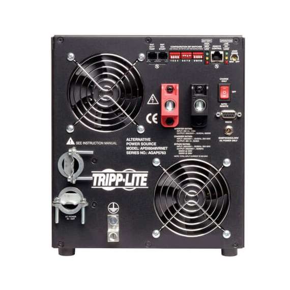 Tripp Lite APSX6048VRNET 6000W 48VDC 208/230V AC Inverter Charger, 3 image