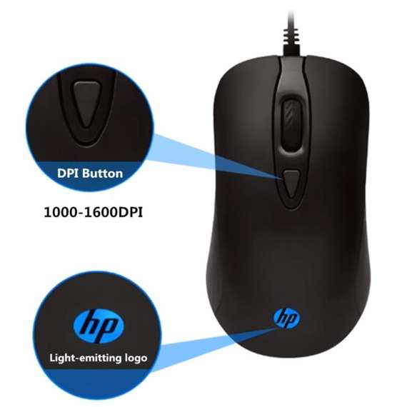 HP KM100 Gaming Keyboard + Mouse, 3 image