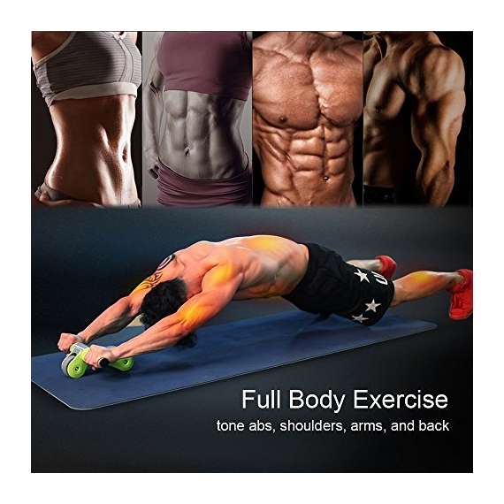 Rainbow Folding Abdominal Wheel Roller, 2 image