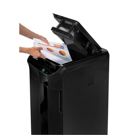 Fellowes AutoMax 350C 350-Sheet Cross-Cut Auto Feed Shredder, 3 image