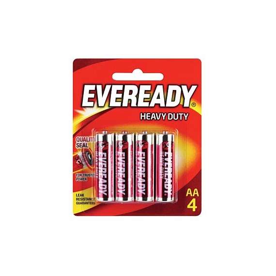 Eveready 12x4AA Pack Red Battery, 2 image