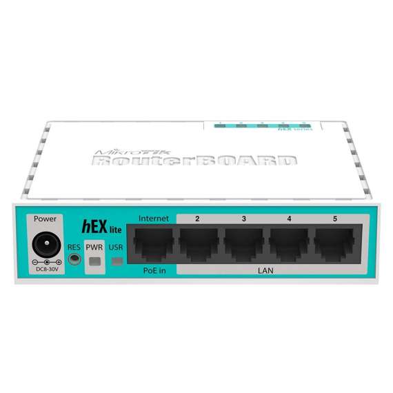 Mikrotik RouterBOARD hEX lite 5 ports router, 2 image