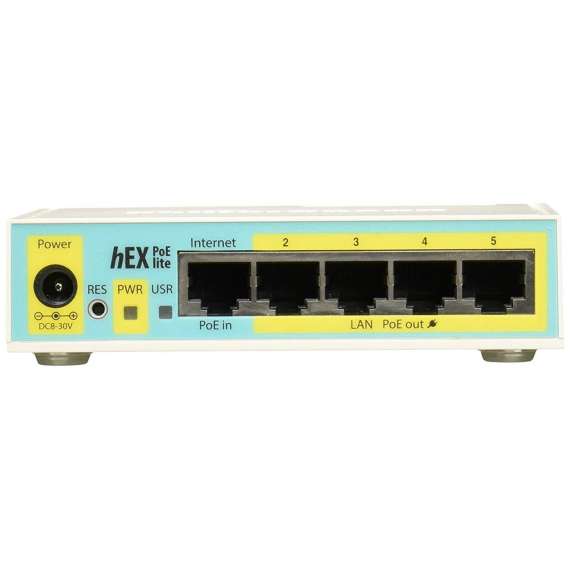 Mikrotik RB750UPr2 hEX PoE lite 5-ports 10/100 Router