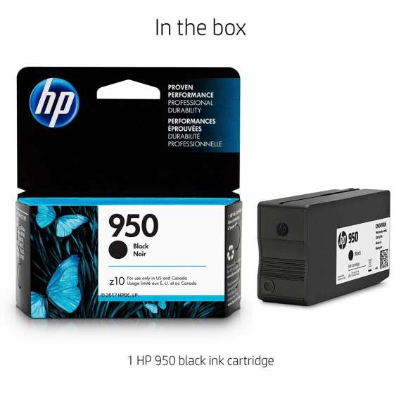 HP 950 Black Ink Cartridge, 2 image