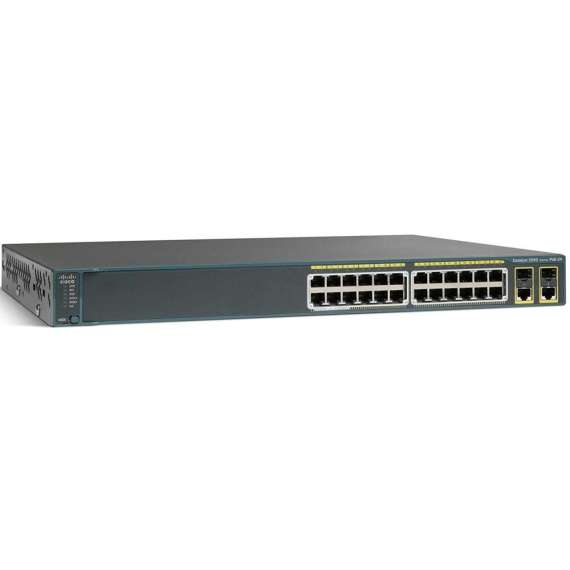 Cisco WS-C2960+24PC-S 24 Port POE Switch, 2 image