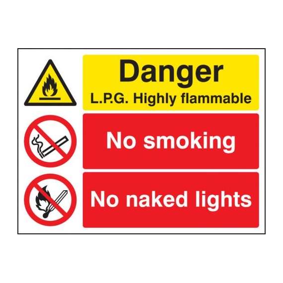 LPG Safety Signage, 2 image
