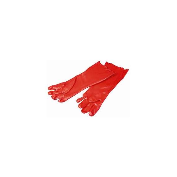Red Pvc Gloves, 2 image