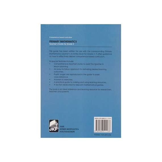 JKF Primary Mathematics Grade 2 Learner's Book, 2 image