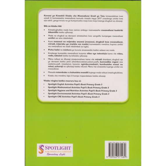 Spotlight Kurunzi ya Kiswahili Grade 3 Learner's Book, 2 image