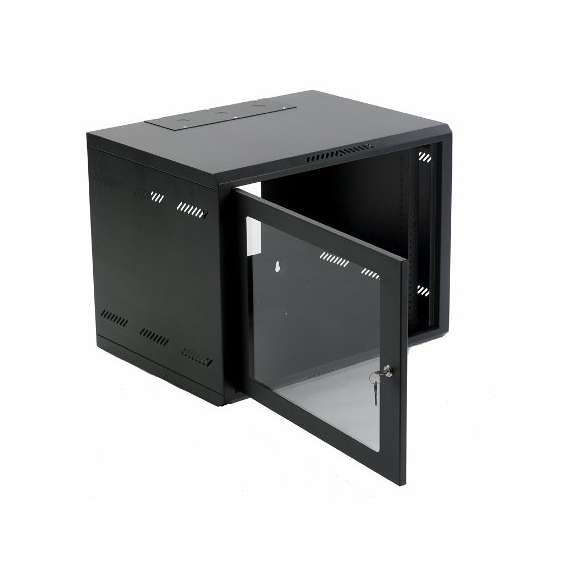 Bolein BLWM-6409 9U 600mm x 450mm Wallmount Cabinet with Fan and Extension, 2 image