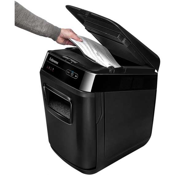 Fellowes AutoMax 150C 150-Sheet Cross-Cut Auto Feed Shredder, 3 image